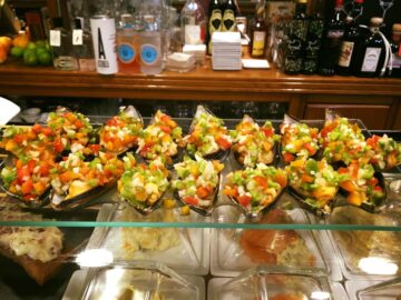 Mejillones en vinagre del Bar Jardín