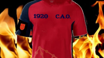 Camiseta de Osasuna medieval