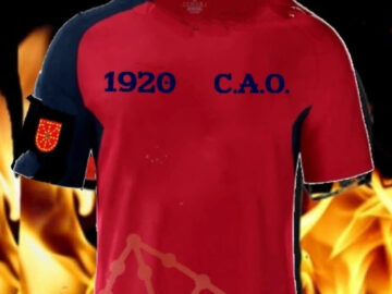Camiseta de Osasuna medieval