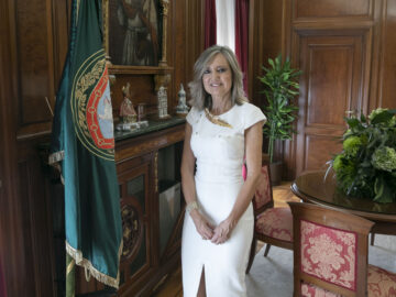 Cristina Ibarrola, alcaldesa de Pamplona.
