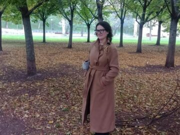 Ana Ormaechea en la Ciudadela.