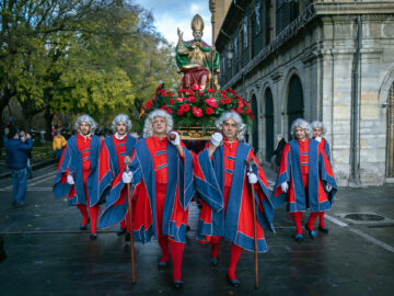 Imagen de la procesión de San Saturnino.