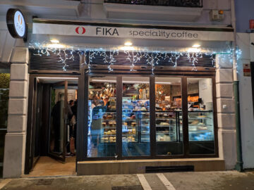 El Café Fika en la Calle Pozoblanco.
