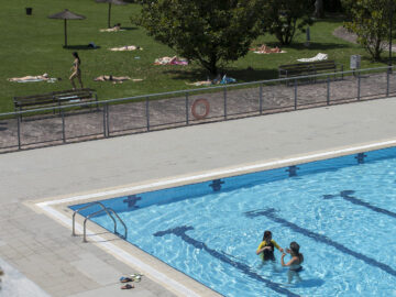 Piscinas de Arazandi, una de las instalaciones en las que se llevarán a cabo los campamentos.