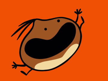 Recogida de castañas