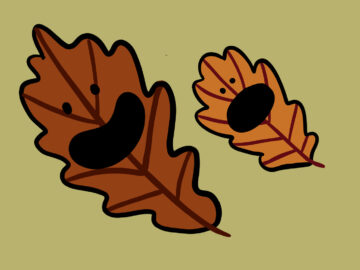 Hojas de otoño en Navarra