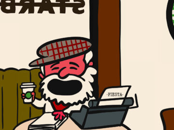 Ernest Hemingway en Starbucks
