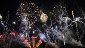Fuegos artificiales del 10 de julio de 2025 en Pamplona