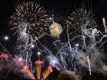 Fuegos artificiales del 10 de julio de 2025 en Pamplona